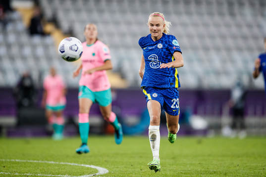 Pernille Harder of Chelsea