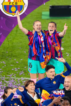 Caroline Graham Hansen and Ana-Maria Crnogorcevic of
