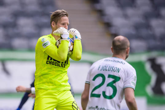 Hammarbys målvakt David Ousted