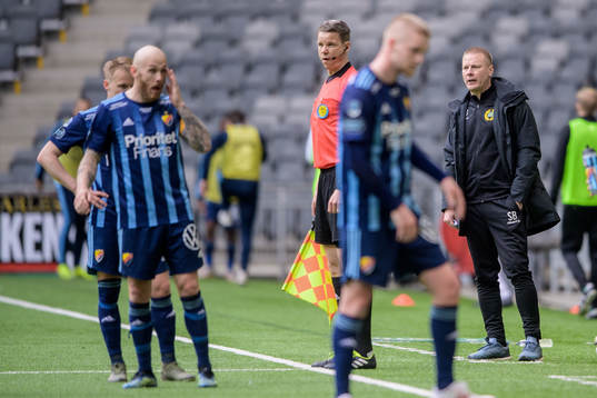 Hammarbys tränare Stefan Billborn