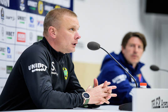Hammarbys tränare Stefan Billborn