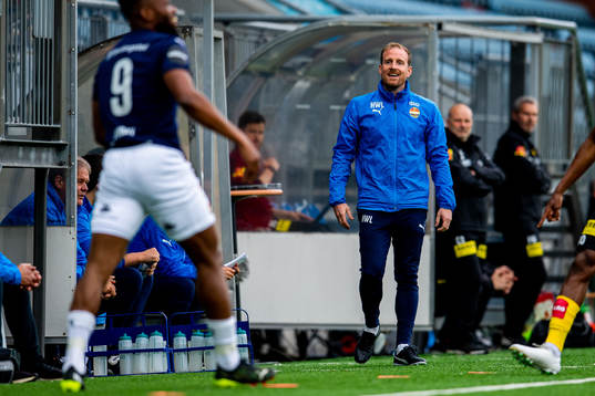 Håkon Wibe-Lund, head coach of Strømsgodset