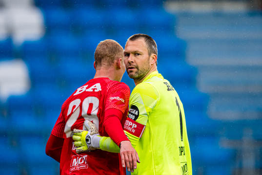 Kristoffer Ramos Barmen and Håkon Eikemo Opdal of Brann
