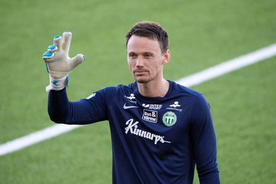 Västerås målvakt Anton Fagerström