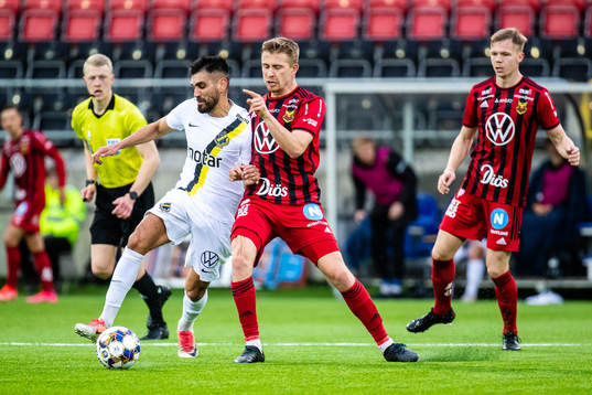 s Stefan Silva och Östersunds Ludvig Fritzson