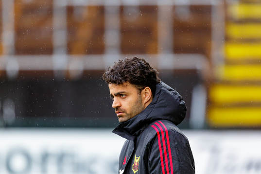 Östersunds tränare Amir Azrafshan