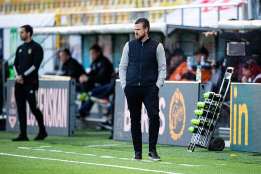Elfsborgs manager Jimmy Thelin