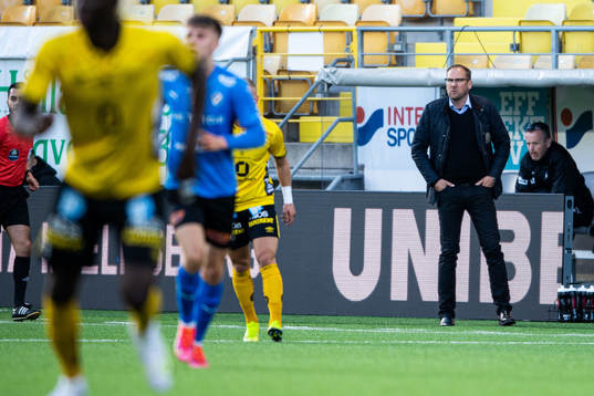 Halmstads tränare Magnus Haglund