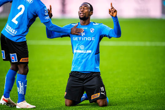 Halmstads Sadat Karim jublar