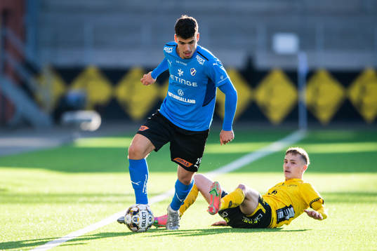 Halmstads Edvin Kurtulus och Elfsborgs Jacob Ondrejka