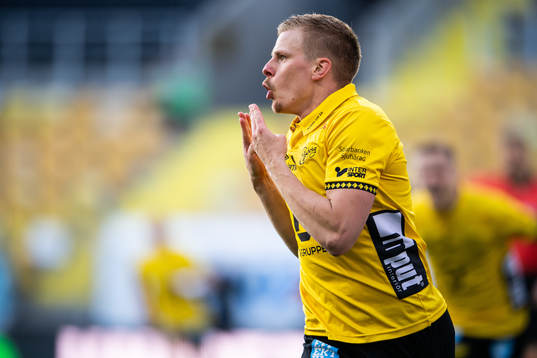 Elfsborgs Per Frick jublar
