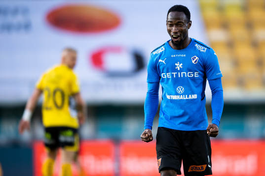 Halmstads Sadat Karim jublar