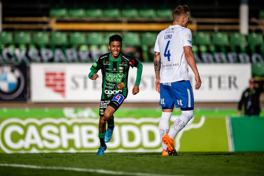 Varbergs Tashreeq Matthews jublar