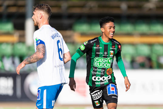 Varbergs Tashreeq Matthews jublar