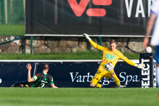 Varbergs målvakt Philip Mårtensson