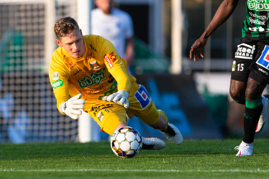 Varbergs målvakt Philip Mårtensson