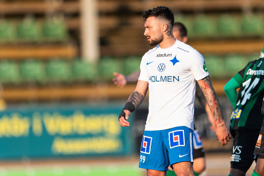 IFK Norrköpings Sead Haksabanovic deppar