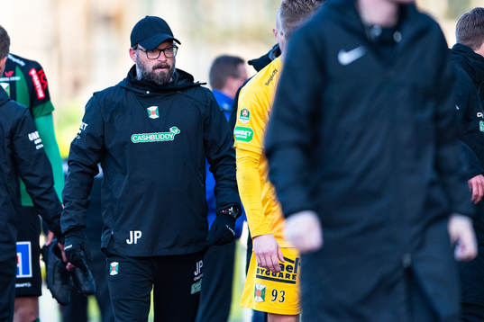 Varbergs tränare Joakim Persson