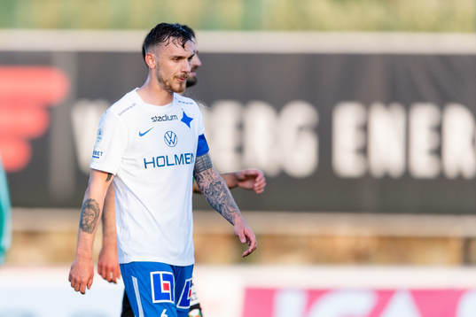IFK Norrköpings Linus Wahlqvist deppar