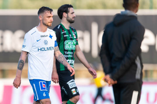 IFK Norrköpings Linus Wahlqvist deppar