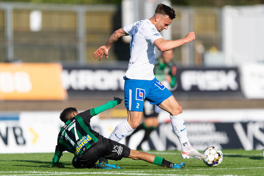 Varbergs Tashreeq Matthews och IFK Norrköpings Henrik