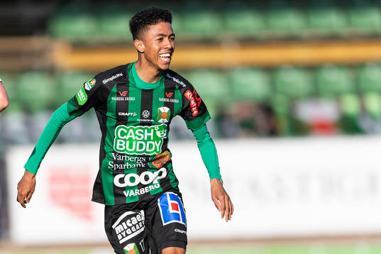 Varbergs Tashreeq Matthews jublar