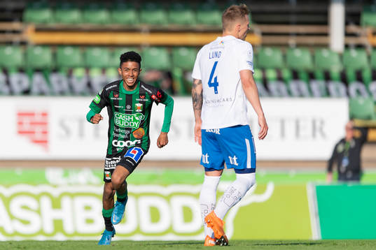 Varbergs Tashreeq Matthews jublar