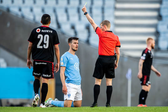 Malmö FFs Erdal Rakip varnas