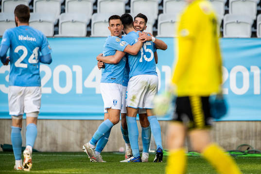 Malmö FFs Antonio Colak jublar