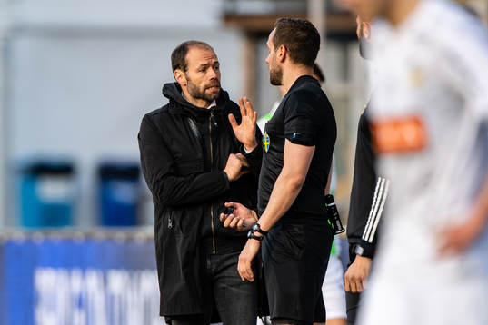 Häckens tränare Andreas Alm