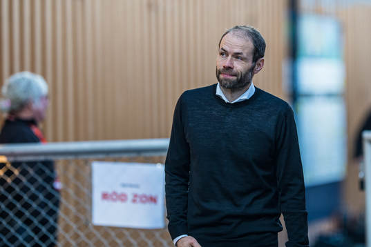 Häckens tränare Andreas Alm