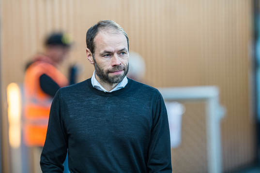 Häckens tränare Andreas Alm