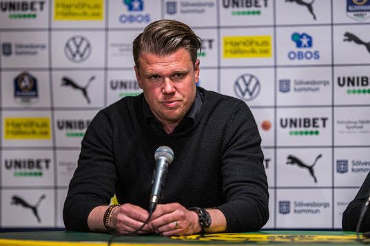 Mjällbys tränare Christian Järdler