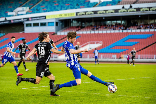 Sirius Axel Björnström och IFK Göteborgs Gustaf Norlin