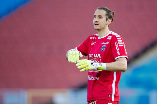 Sirius målvakt David Mitov Nilsson