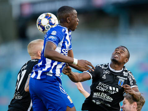 IFK Göteborgs Yahya Kalley och Sirius Christian Kouakou