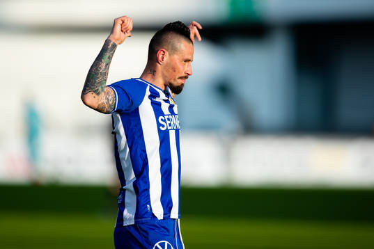 IFK Göteborgs Marek Hamsik jublar