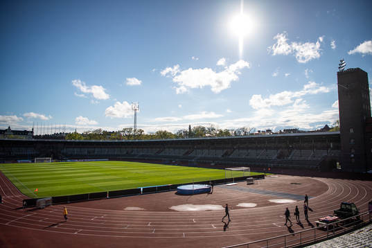 Vy över Stockholms Stadion