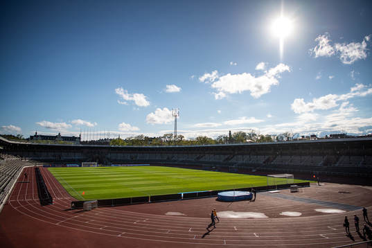Vy över Stockholms Stadion