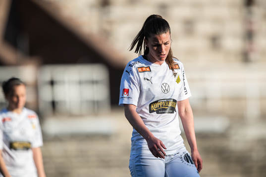 Häckens Pauline Hammarlund deppar