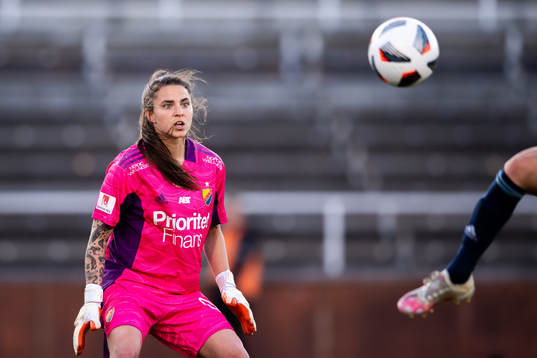 Djurgårdens målvakt Kelsey Daugherty