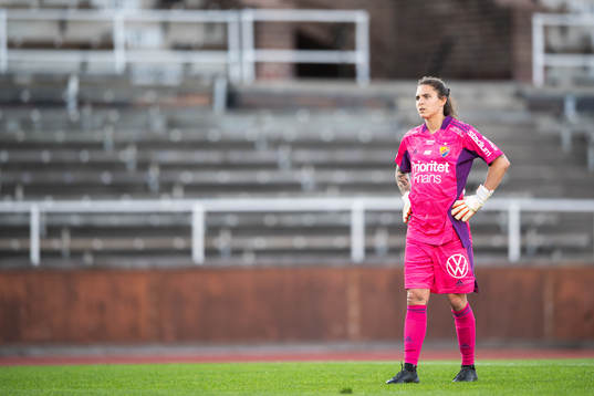 Djurgårdens målvakt Kelsey Daugherty
