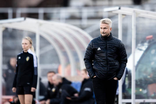Djurgårdens tränare Pierre Fondin