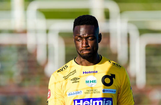 Degerfors målvakt Ismael Diawara