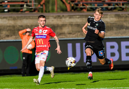 Degerfors Erik Grandelius och Örebros Dennis Collander