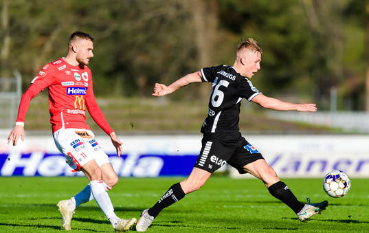 Degerfors Christos Gravius och Örebros David Seger