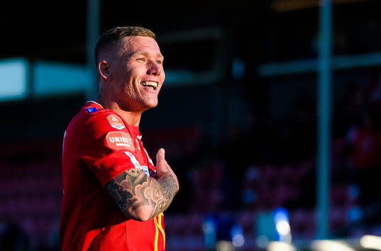 Degerfors Victor Edvardsen jublar