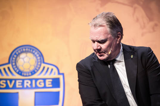 president Karl-Erik Nilsson of the Swedish Football