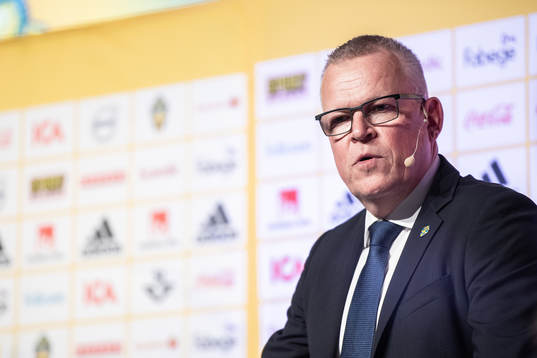 Head coach Janne Andersson of the Swedish national football