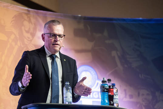 Head coach Janne Andersson of the Swedish national football
